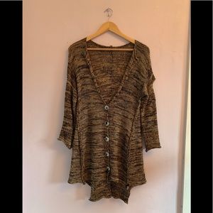 Artful SKIF knit sweater tunic cardigan